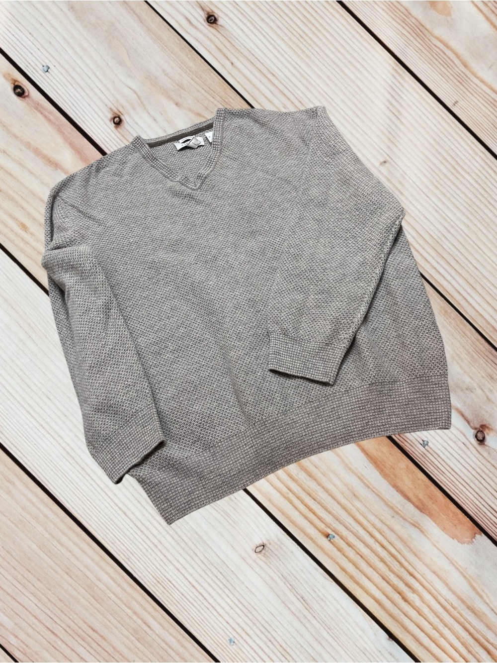 NWT Joseph Abboud 3X v-neck wool blend sweater